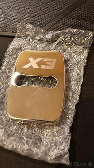 Krytky zámku dverí BMW X3 – nový komplet - 4