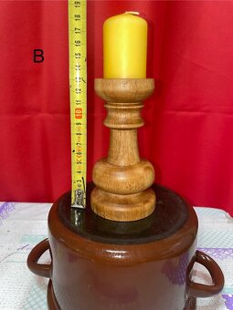 Drevené svietniky - 4