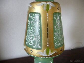 Ručne maľovaná stolová elektrická lampa MURANO - 4