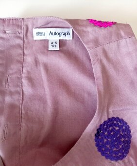 Krásne Marks & Spencer šaty, veľ. 5 rokov - 4