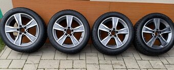 Orig. Mercedes alu disky 5x112  ET48,5 225 50 R17 zimné - 4