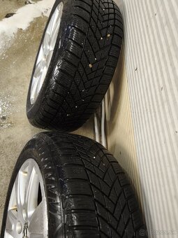 Predám disky 5x112 r16 + zánovné zimné - 4