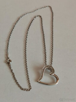 Set striebro srdce - 4