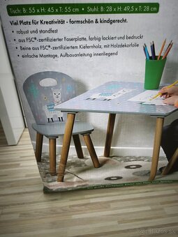 Detský stolík so stoličkami Kesper - 4