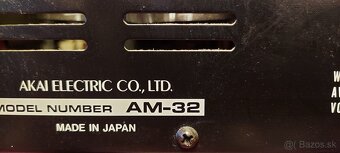 Predám zosilovače Sony a Akai - 4