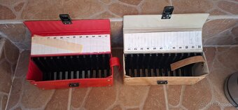 Retro vintage Kufrik box na mc kazety Nové - 4