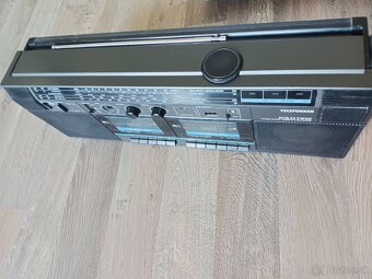 Telefunken PČR 33 twin radiomagnetofon retro 2 kazeťák - 4