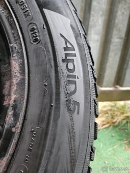 Zimná sada VW - 5x100 r15 + Michelin 185/65 r15 - 4