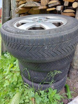 Elektrony,Hliníkové disky, gumy 195/65R15 - 4