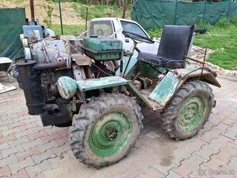 Malotraktor 4×4 diesel. - 4