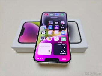 APPLE IPHONE 14 128GB STARLIGHT ZDRAVIE BATERKY 100% - 4