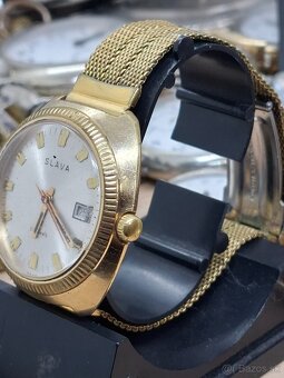 Predám funkčné pánske náramkové hodinky SLAVA 21 Jewels 28 € - 4