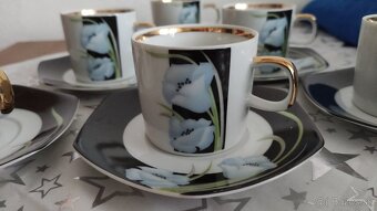 Kávová súprava, Karlovarský porcelán Czechoslovakia, - 4