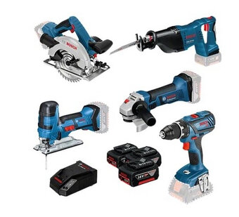 BOSCH Profesional, Kombinovaná súprava Bosch s 5 nástrojmi - 4