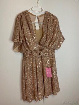 Krátke spoločenské šaty, veľ. S, s vysačkou - 4