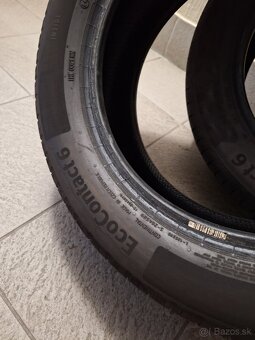 Predám letne pneumatiky 215/55r17 Contimental - 4