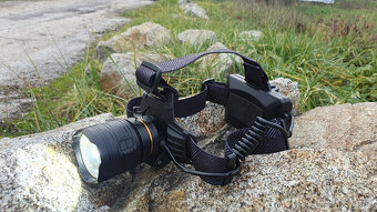 Led čelovka pre najnáročnejších čip XHP360 - 4