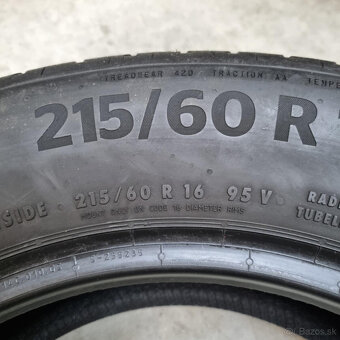 Letné pneumatiky 215/60 R16 CONTINENTAL DOT2723 - 4