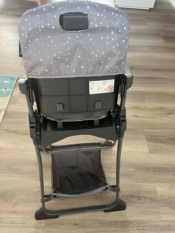 KINDERKRAFT Stolička jedálenská Foldee Grey - 4