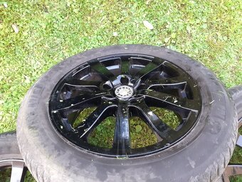Predám elektróny platin. Čierne. R17, 7J 5x120 - 4