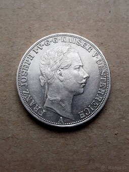 Spolkový toliar 1857 A, super stav - 4