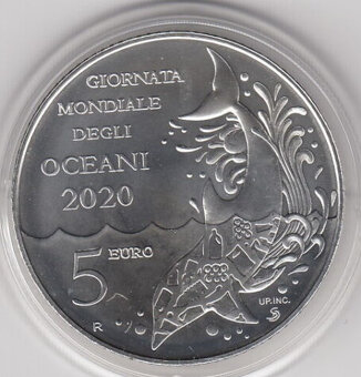 5€ mince z ročníkových sád San Marino - 4