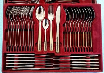 Luxusný set príborov H.K.S Bestecke Solingen 72 - 4