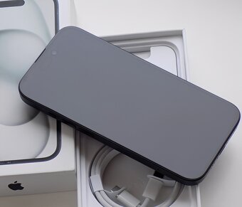 iPhone 15 Black BATERIE 100% TOP - 4
