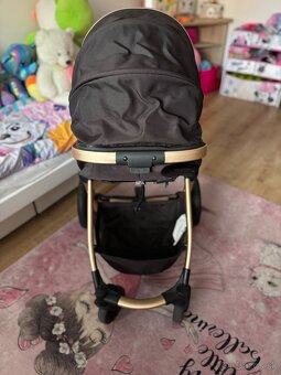 Predám kočík Petite & Mars Grand II čierno-zlatý - 4