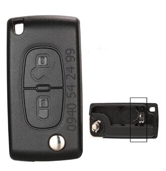 Peugeot & Citroen obal autokľúča - 4