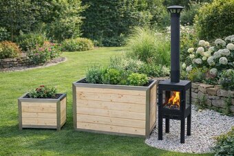 Kvetináč a záhon - 4