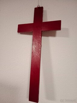 Nástěnný restaurátorský krucifix - 4