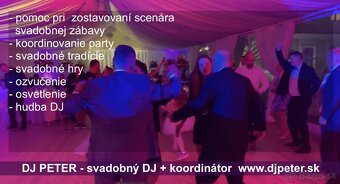 Svadobný party DJ a koordinátor - 4