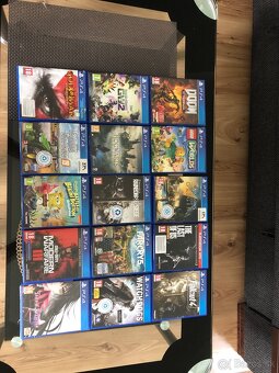 Playstation 4 dva dualshock4 ovladače a hry v cene - 4