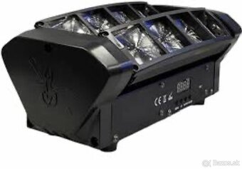 Predám nový LED spider RGBW 8x3W (8x10w) - 4