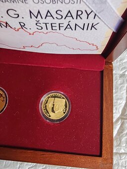 Zlate mince Masaryk a Štefanik - 4