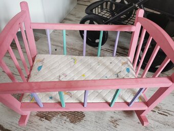 Kočík pre bábiky s príslušenstvom - 4