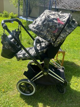Cybex 2 kombi Priam Platinum Butterfly - 4