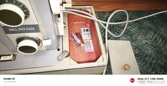 Predám kufríkový šijací stroj Veritas 8014/43 +manuál,príslu - 4