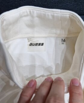 NOVA Guess biela smotanova teplakova suprava - 4