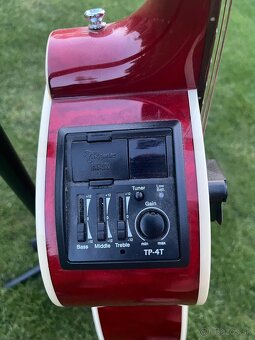 elektroakusticka gitara Takamine G series wine red - 4