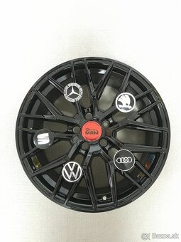 Alu disky R18 5x112 ET45 8J MAM RS4 BP Seat Audi Vw Škoda - 4
