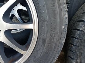 Letné pneumatiky na hliníkových diskoch - 4