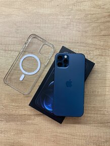 Apple iPhone 12 Pro, 128gb, pacific blue, TOP STAV - 4