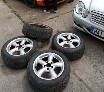 Sada ALU 16" Mercedes benz - jedno kolo k opravě - 4