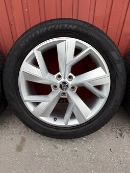 Originál elektróny Skoda Kodiaq R19 ET43 7J LETNÉ 235/50 R19 - 4
