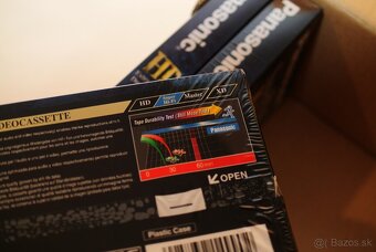 4 ks Panasonic NV-E180HF nové VHS kazety Made in Japan - 4