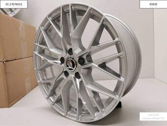 Škoda Octavia, Yeti, Superb alu disky 5x112 R16 6,5J ET44 12 - 4