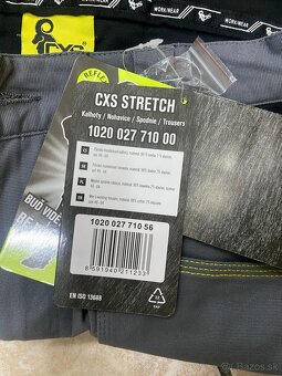 Pracovne nohavice, montérki strečová CXS STRETCH vel. 56 - 4
