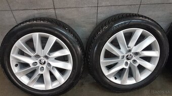 17''orig. ALU ŠKODA kolesa5x112 R17ET 40 Goodyear215/55 - 4